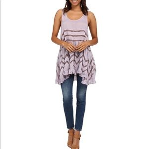 Free People Intimately Voile Trapeze Slip